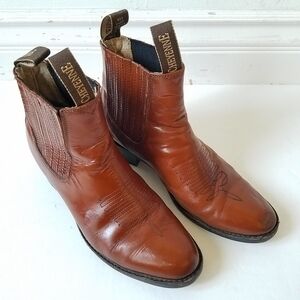 Cheyenne Genuins Boots Western Cowgirl Rodeo Ankle Size 8